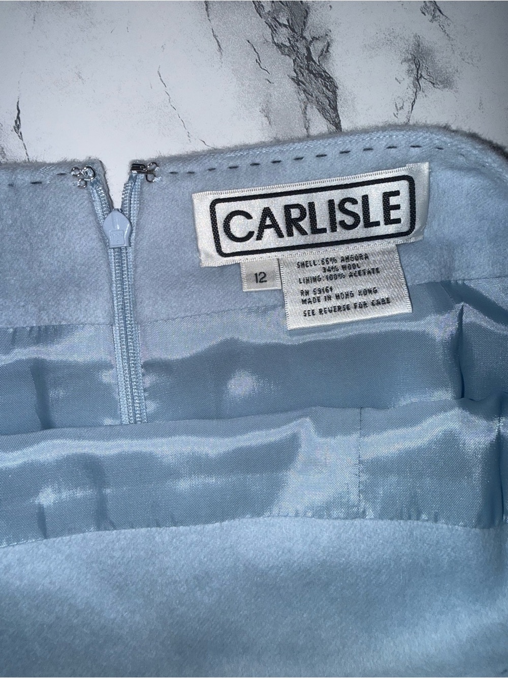 Carlisle Angora Wool Skirt - Picture 3 of 3